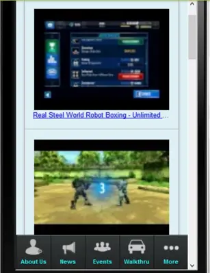 Real Steel WRB Guide android App screenshot 1